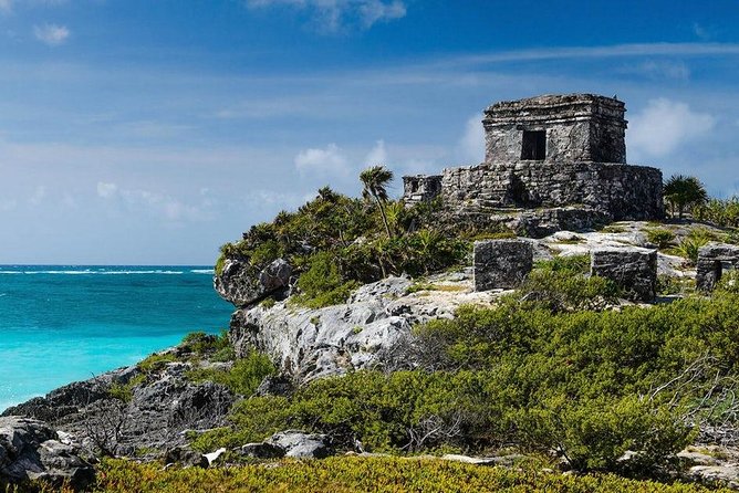 Tulum Coba Cenote and Playa del Carmen 4 places drinks included - Coba trades sea views for scale and forest paths