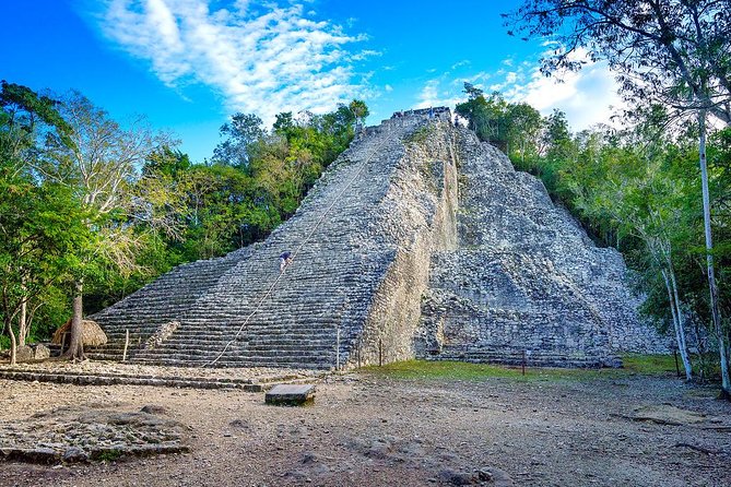 Tulum, Coba, Cenote and Playa del Carmen in Full-Day Tour from Cancun - Tulum: coastal ruins with only 90 minutes