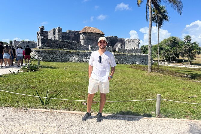 Tulum, Cobá, Cenote & Playa del Carmen 4-in-1 Full Day Tour - Tulum: two hours of ruins and sea views