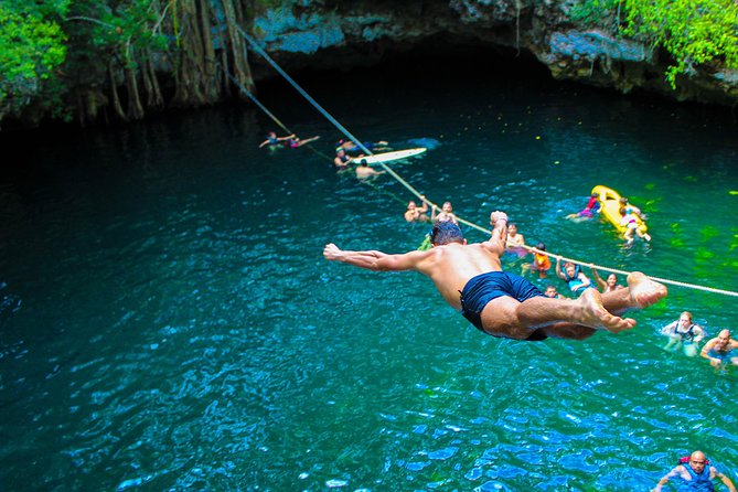 Ultimate 5x1 Combo with ATV, Ziplines, Cenote & Reef Snorkeling - The ATV ride is rougher than a beginner circuit