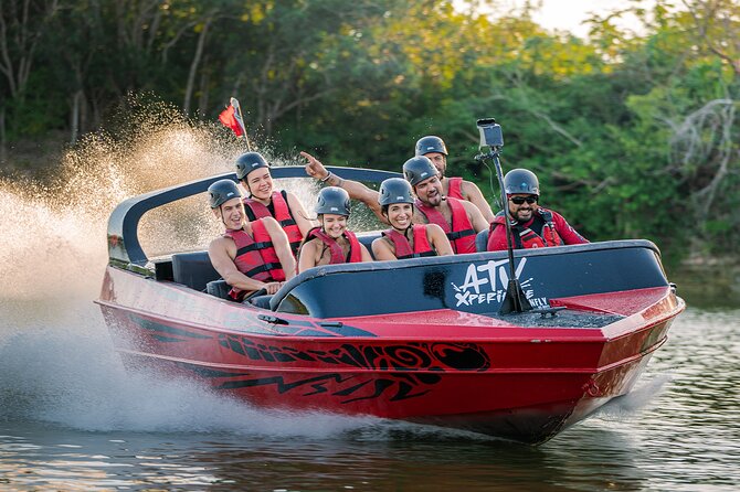 Xcaret ATV Xperience in Cancun with Lunch - Adding the Jet Boat