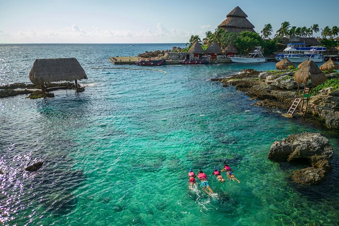 Xcaret Park Day Trip, transportation and Cultural Night Show - Your first hours: rivers, coves, and warm water