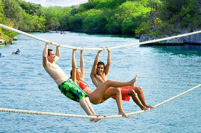 Xel-Ha Natural Park Tour - The lazy river, caves, and zip-lines