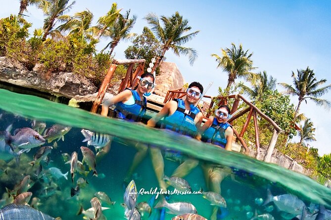 Xelha water park with transportation - The lazy river and easy water time
