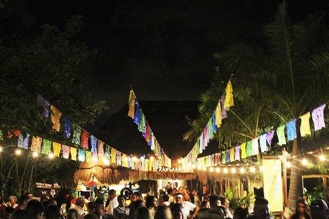 Xoximilco Mexican Tour With Transportation Included - An open bar with tequila at the center