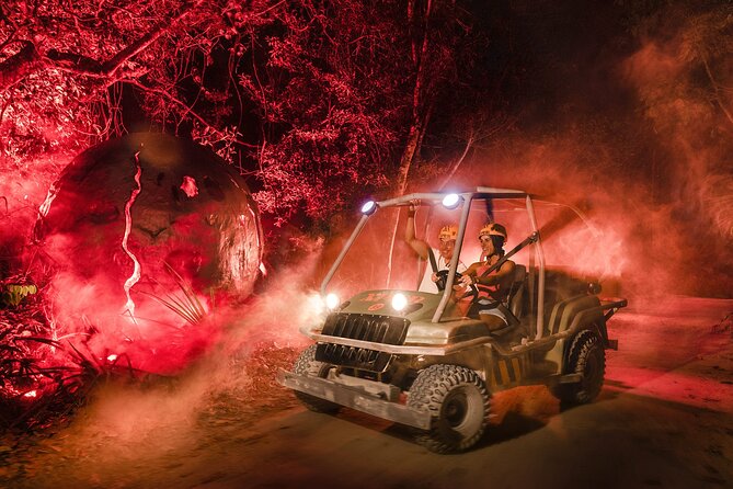 Xplor Fuego with Buffet Style Dinner and transportation - Why Xplor Fuego works better after dark