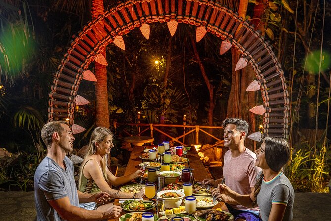 Xplor Fuego with Buffet Style Dinner and transportation - Changing clothes and getting organized at the park