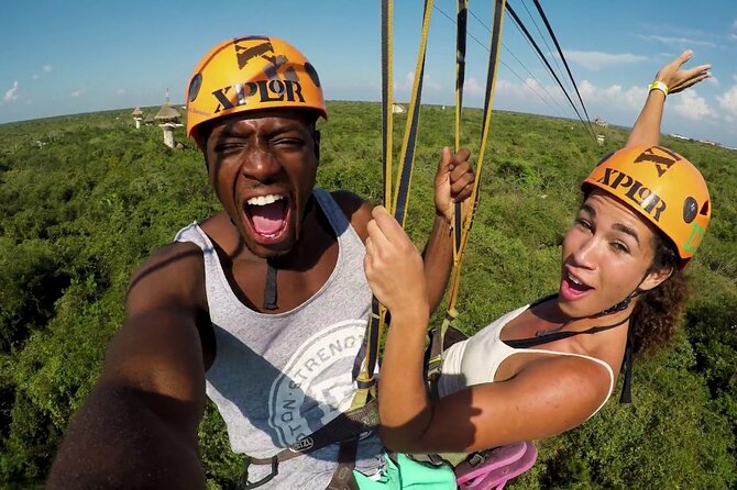 Xplor Park All-Inclusive with Transportation from Playa del Carmen and Cancun - The zipline circuits are the day’s main event