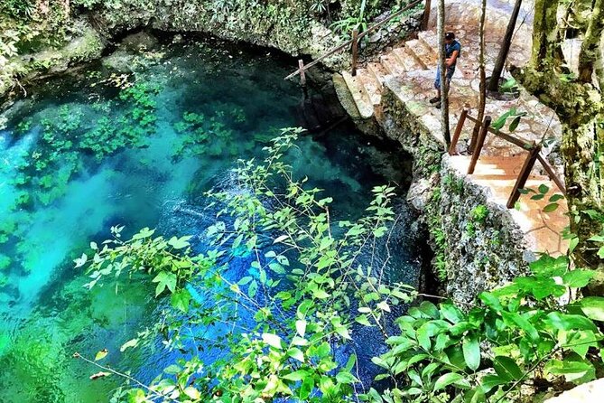 Zapote Cenotes Adventure Tour Prehistoric Park - Three cenotes, three different moods