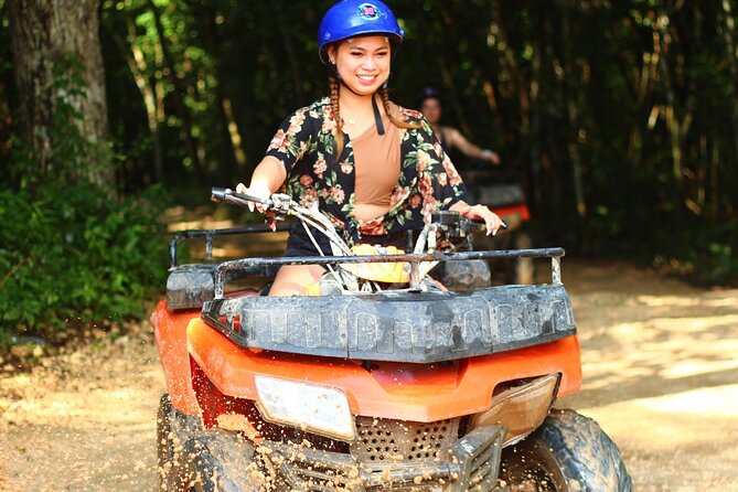 Zipline, Cenote and ATV Adventure with Pickup - Mexican fajitas make the package more practical