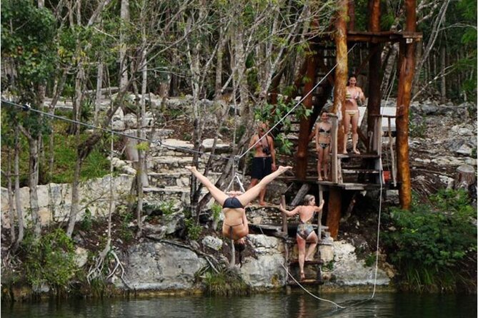 Ziplining and Cenote Tour from Cancun - A snack and water after the activity