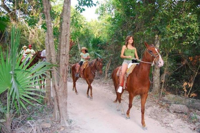 Ziplining and Horseback Riding Experience from Cancun and Playa del Carmen - A jungle morning beyond Cancun’s beach strip